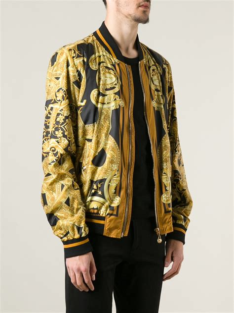 mens versace coat|versace men's jacket for sale.